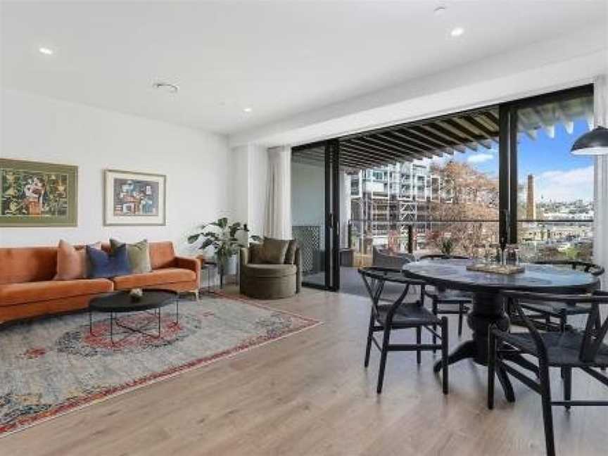 Modern styled apt with lush park views & carpark, Eden Terrace, New Zealand