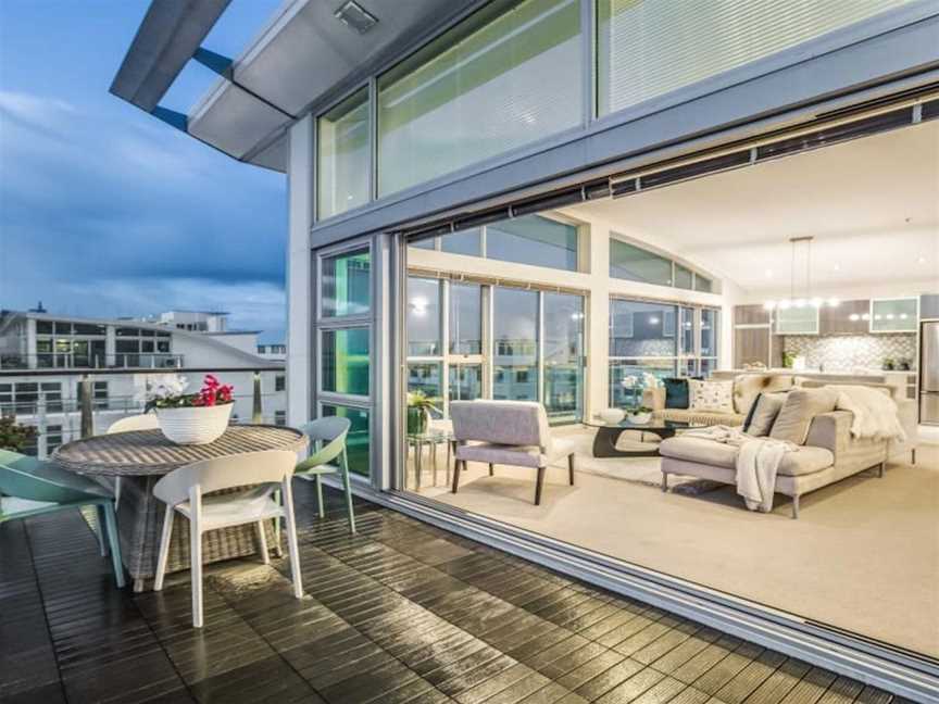 Princes Wharf's truly stunning North-West Loft, Eden Terrace, New Zealand