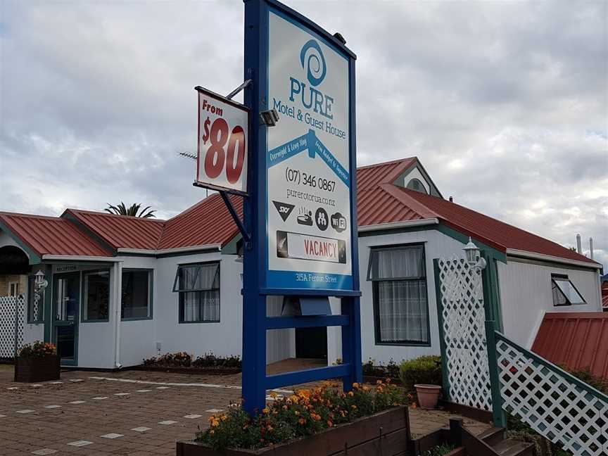 PURE Motel & Guest House, Rotorua, New Zealand