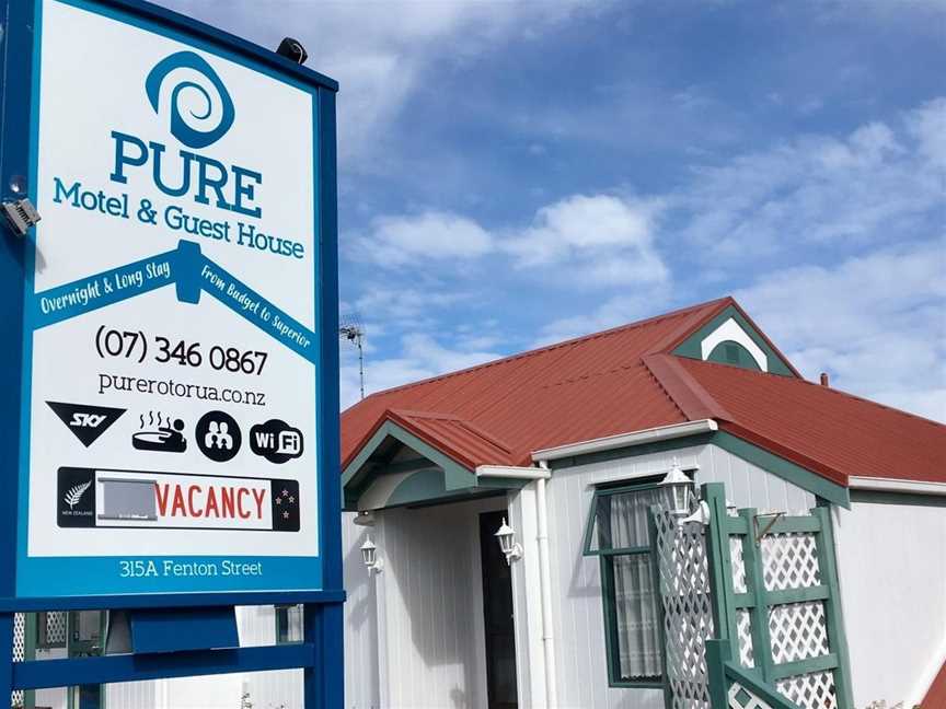 PURE Motel & Guest House, Rotorua, New Zealand