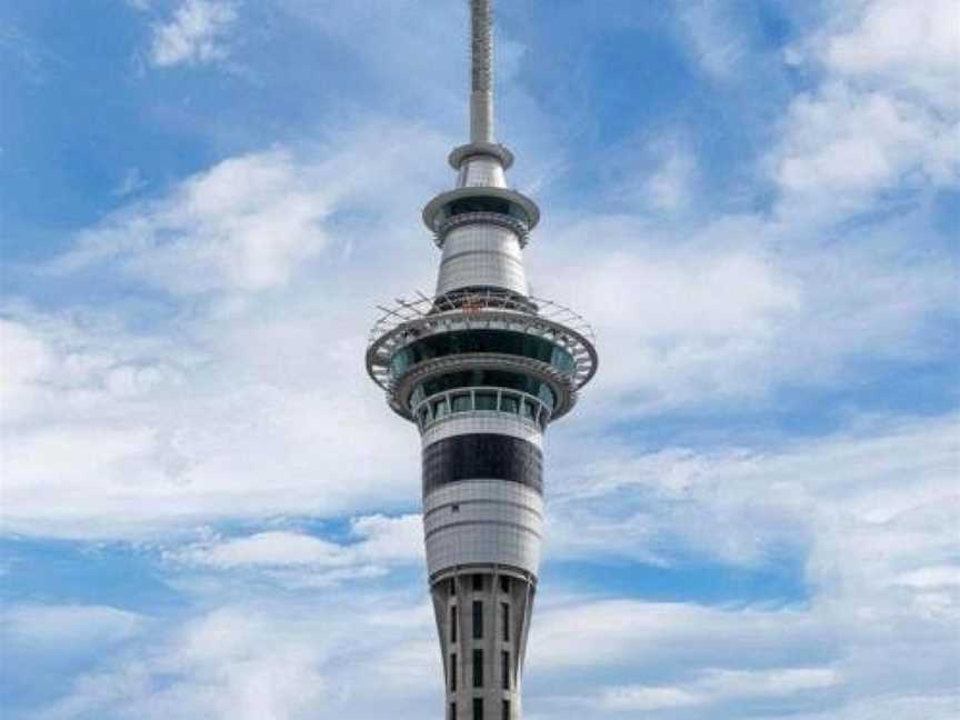 Magnificent SkyTower, Sea, Habour View in CBD, Eden Terrace, New Zealand