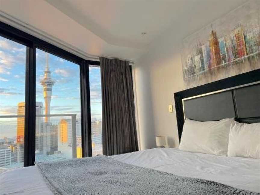 Skytower View 2 Bedroom and 2 Bathroom Apartment, Eden Terrace, New Zealand