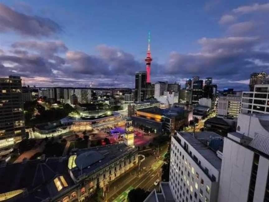 Skytower View 2 Bedroom and 2 Bathroom Apartment, Eden Terrace, New Zealand