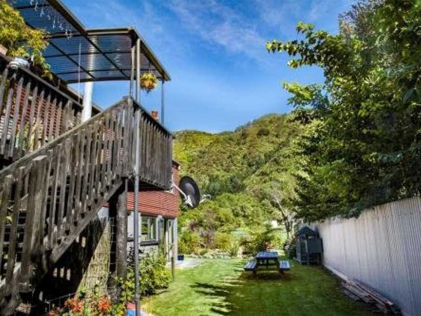 The Red Shed, Anakiwa, Picton, New Zealand