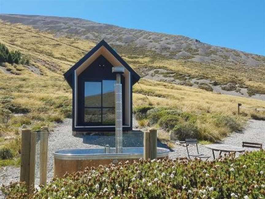 Lake Stella Mountain Huts, Hanmer Springs, New Zealand