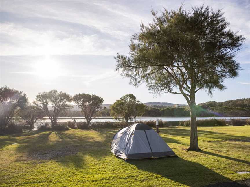 Tent camping at Reflections Eden