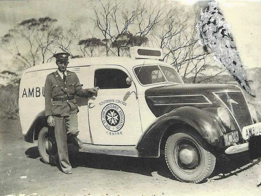 Arnold Nunn, St Johns Ambulance volunteer Yilgarn history Museum