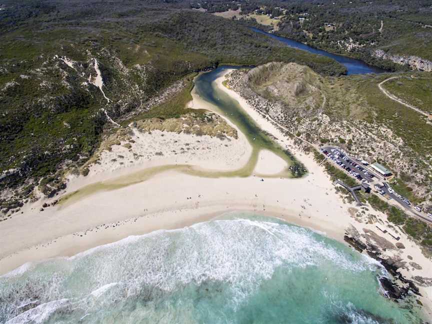 Surfing at Rivermouth, Tourist attractions in Prevelly