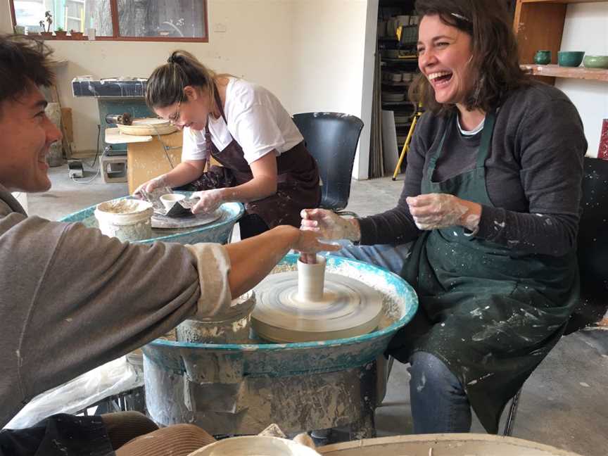 Pottery experience joy!