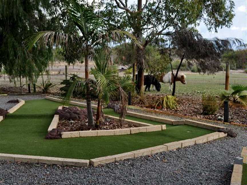 Caladenia Mini Golf Park, Tourist attractions in Wanerie