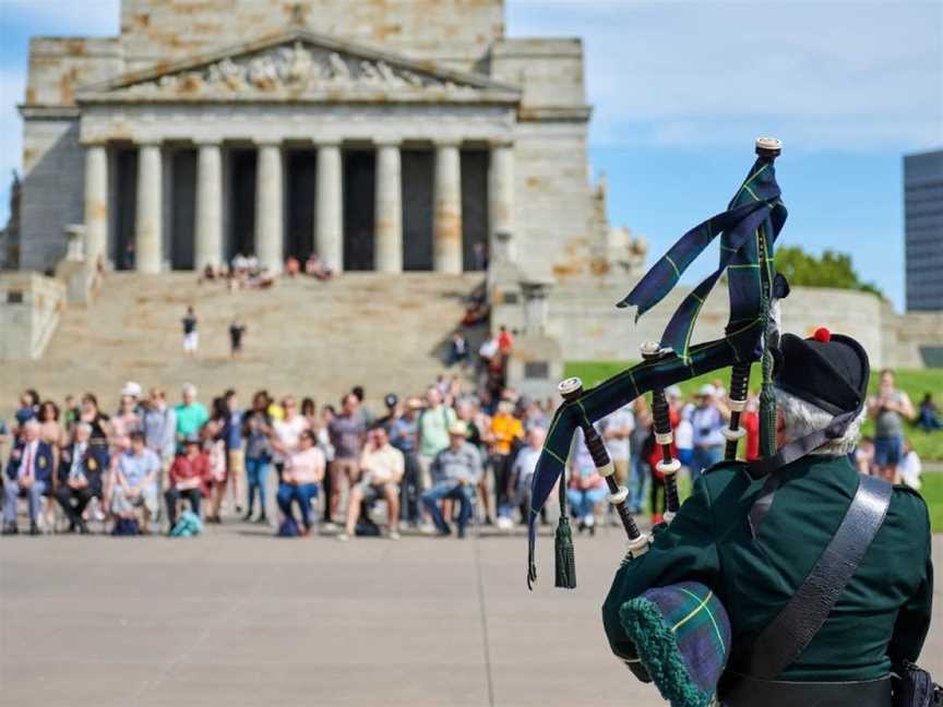 Last Post Service, Melbourne CBD, VIC