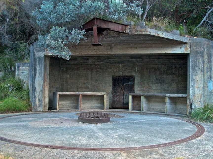 World War II gun emplacements, Shoal Bay, NSW