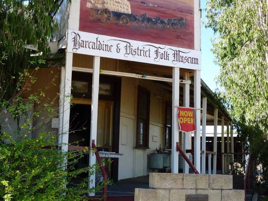 Barcaldine and District Historical Museum, Tourist attractions in Barcaldine