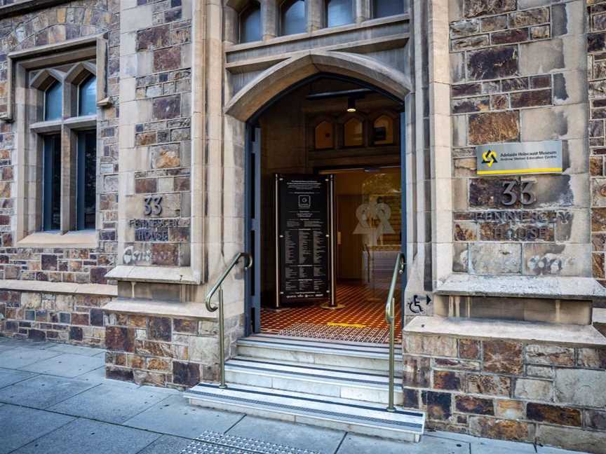 Adelaide Holocaust Museum & Andrew Steiner Education Centre, Tourist attractions in Adelaide CBD