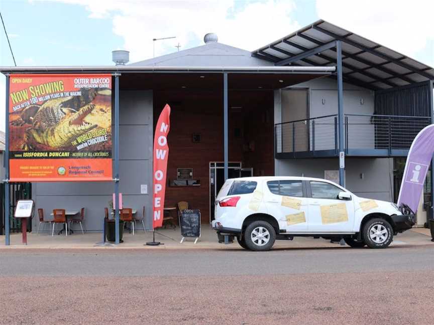 Outer Barcoo Interpretation Centre, Tourist attractions in Isisford