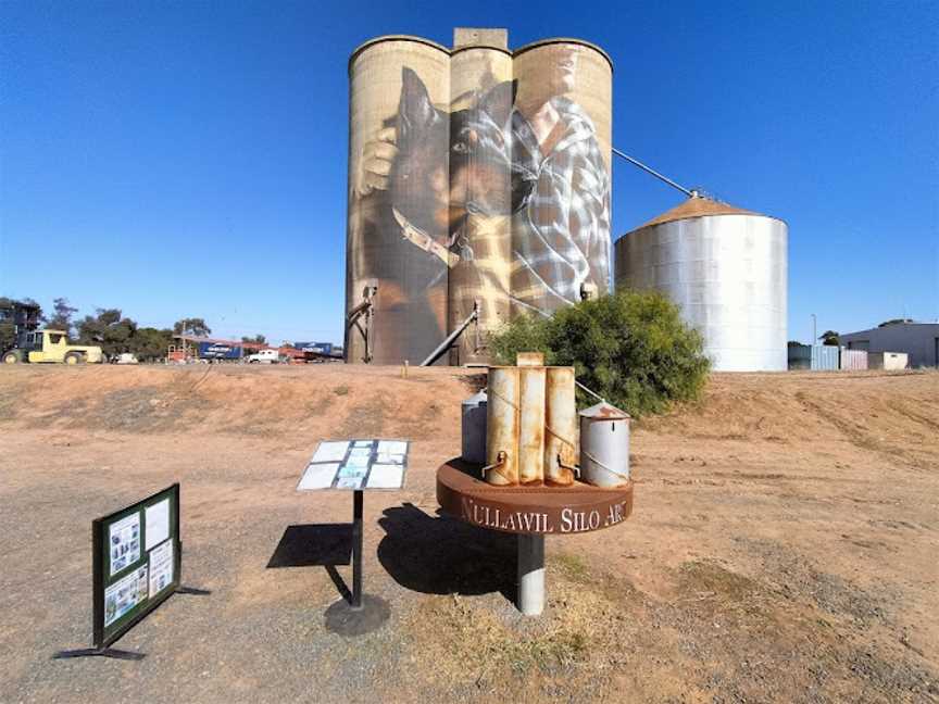 Nullawil Silo Art, Nullawil, VIC