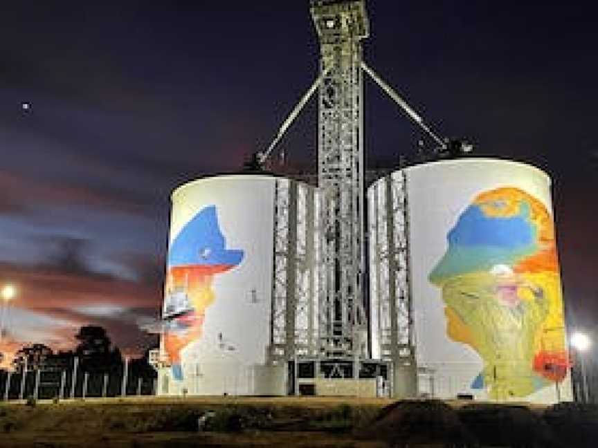 Paringa Silo Art, Paringa, SA