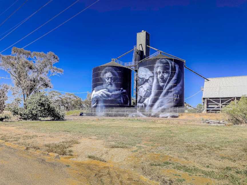 St Arnaud Silo Art, St Arnaud, VIC