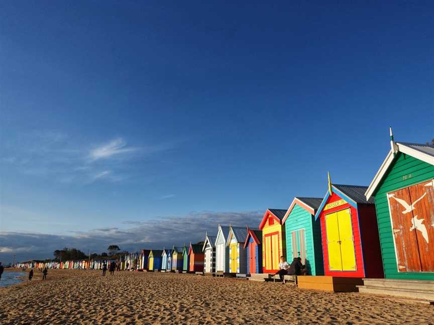 Brighton Bathing Boxes, Brighton, VIC