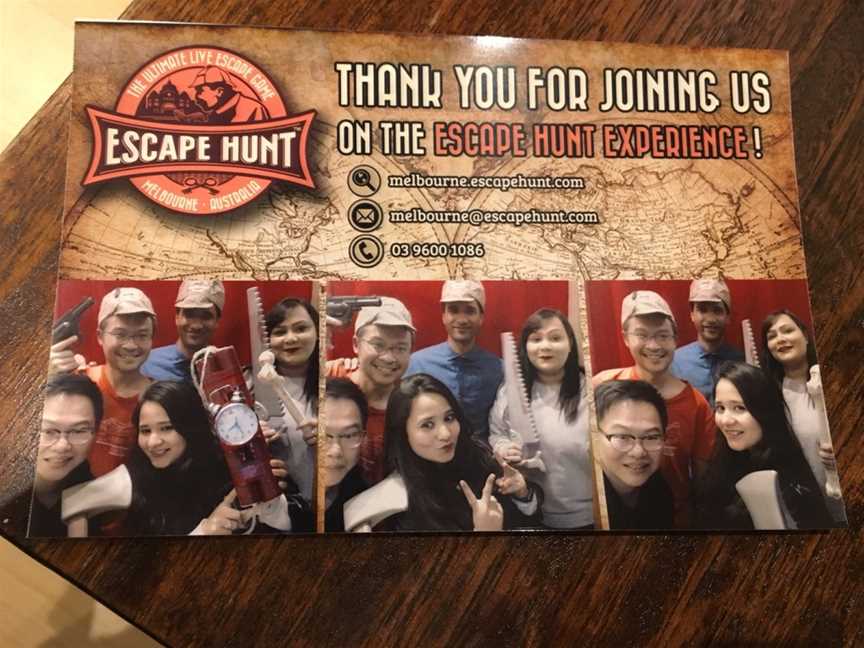 Escape Hunt Melbourne, Melbourne, vic