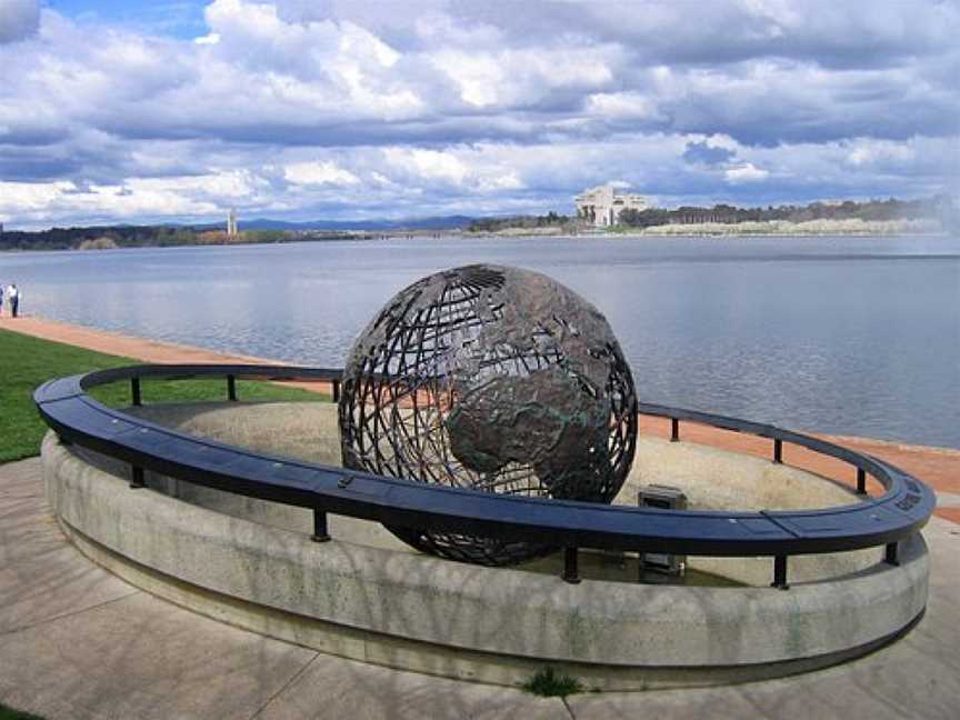 Captain Cook Memorial Globe, Canberra, ACT