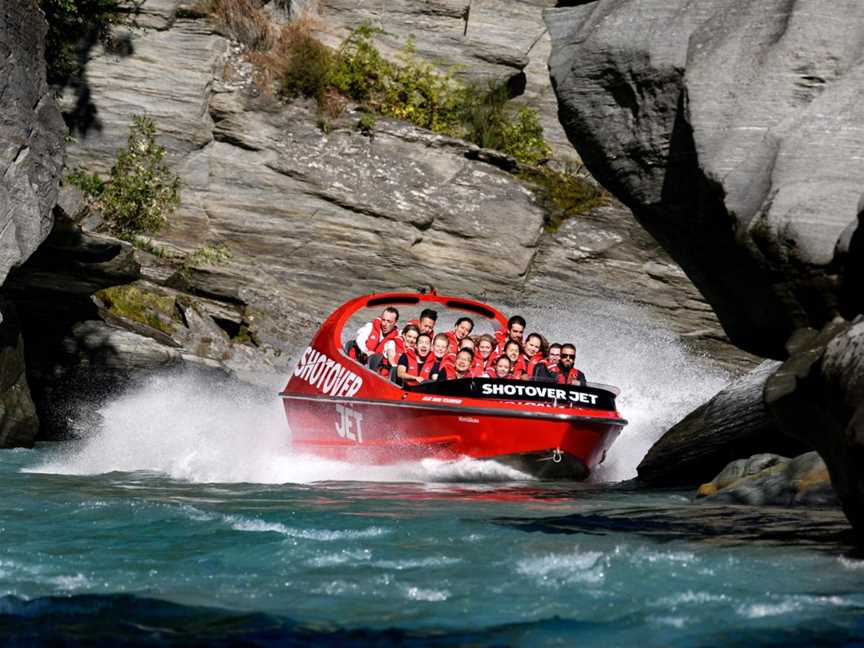 Shotover Jet Queenstown, Arthurs Point, New Zealand