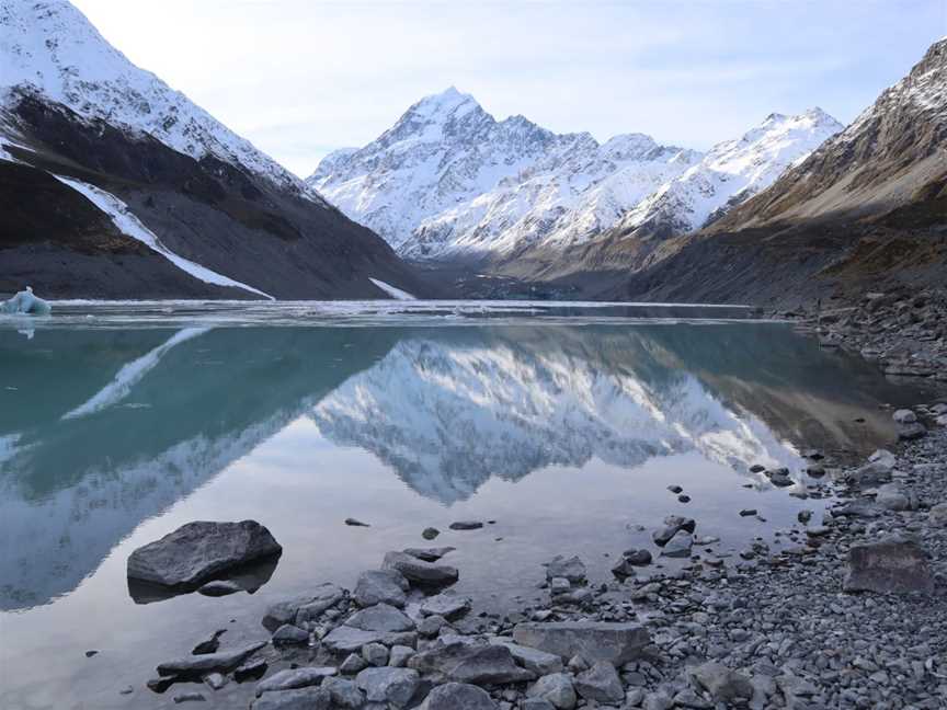 Hooker Valley track, Mackenzie Region, New Zealand