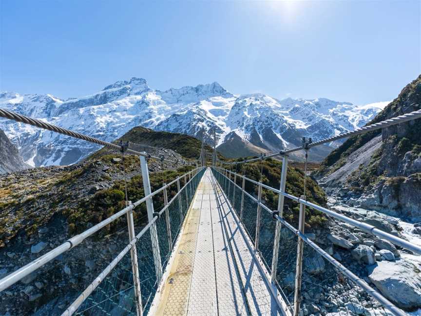 Aoraki/Mount Cook National Park, Mackenzie Region, New Zealand