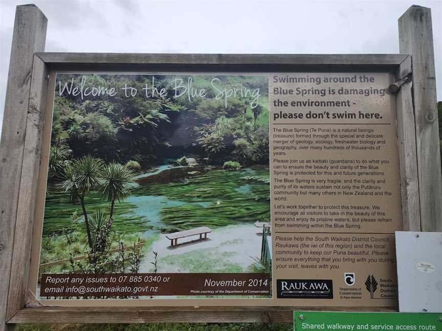 Blue Spring Putaruru, Putaruru, New Zealand