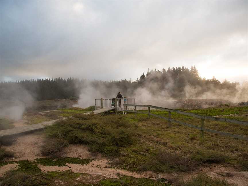 Craters of the Moon, Wairakei, New Zealand