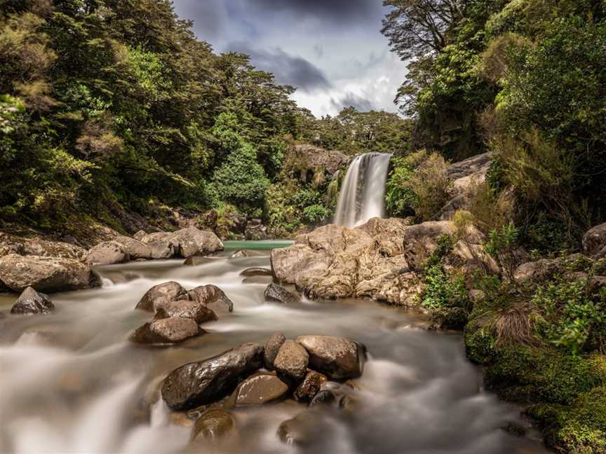 Tawhai Falls (Gollums Pool), Waimarino, New Zealand