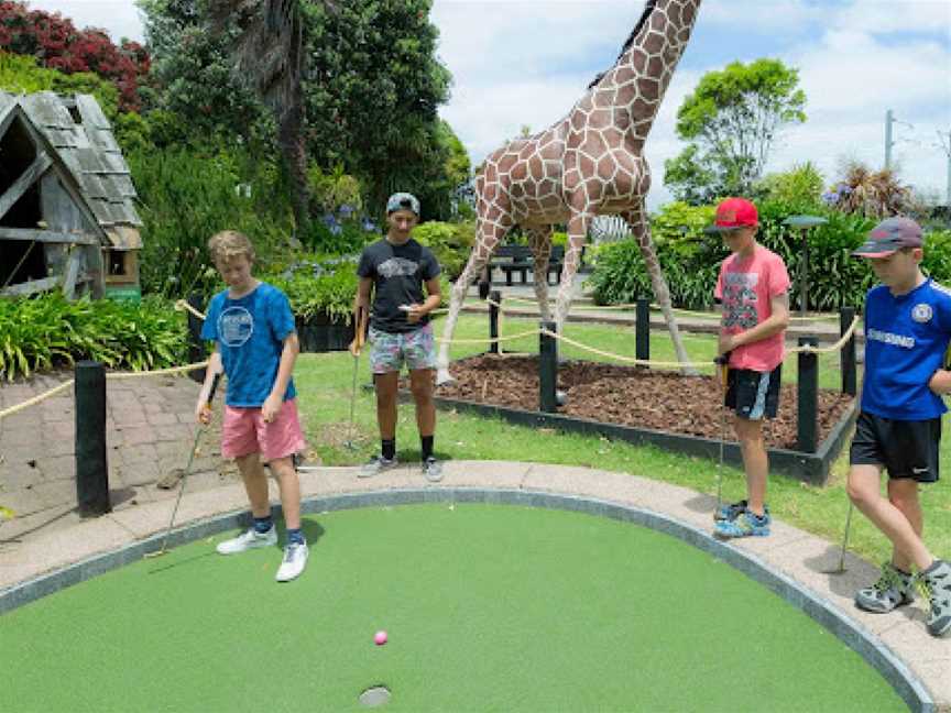 Lilliputt Mini Golf | Safari & T. Rex Alley, Parnell, New Zealand