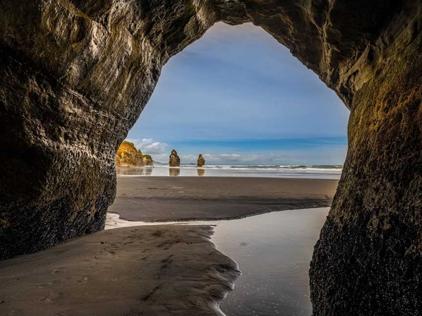 The Three Sisters, Tongaporutu, New Zealand