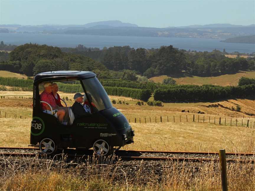 Railcruising, Rotorua, New Zealand