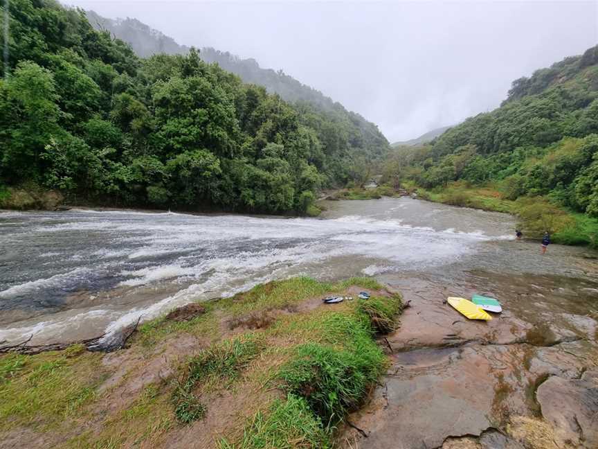 Rere Rockslides, Gisborne, New Zealand