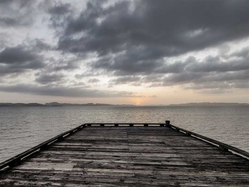 Magazine Bay Wharf, Maraetai, New Zealand