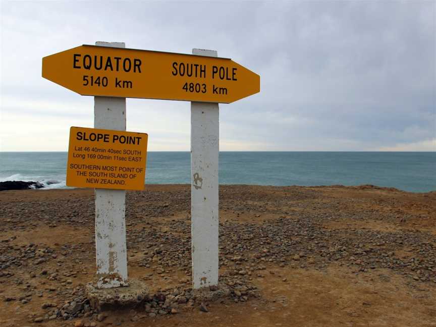 Slope Point's End, Slope Point, New Zealand