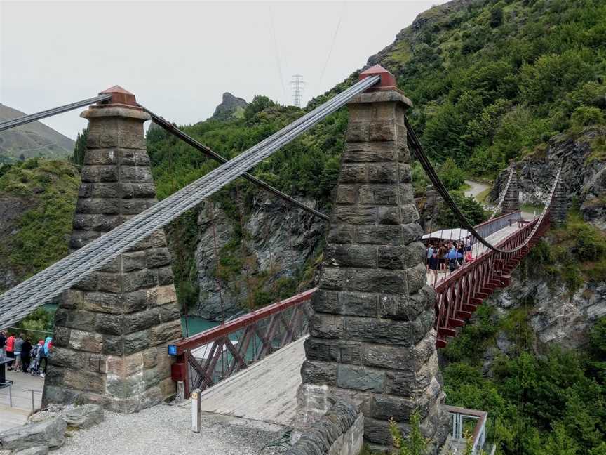 Kawarau Gorge Suspension Bridge, Arrow Junction, New Zealand