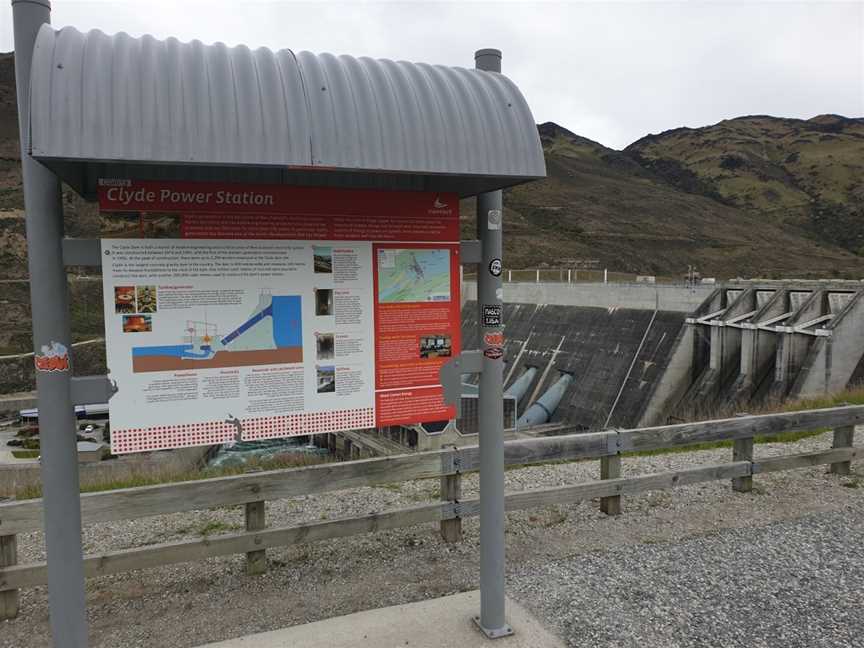 Clyde Dam Lookout, Clyde, New Zealand