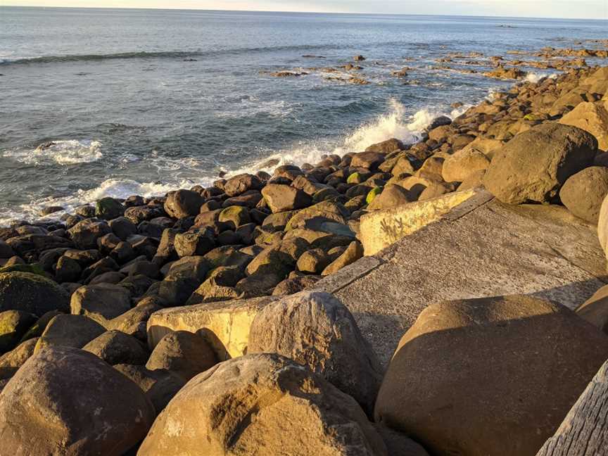 New Plymouth Coastal Walkway, Port Taranaki, New Zealand