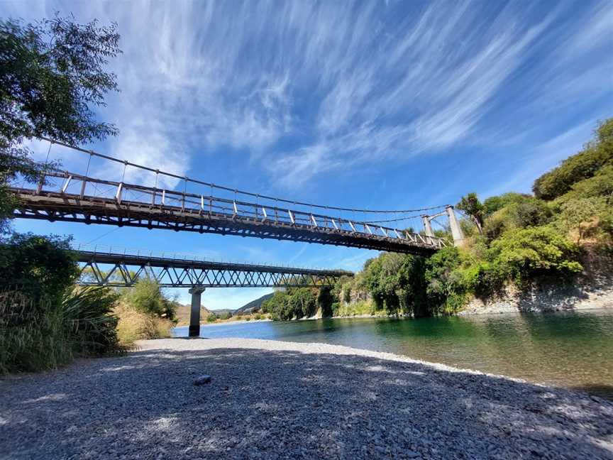 Springvale Suspension Bridge, Taihape, New Zealand