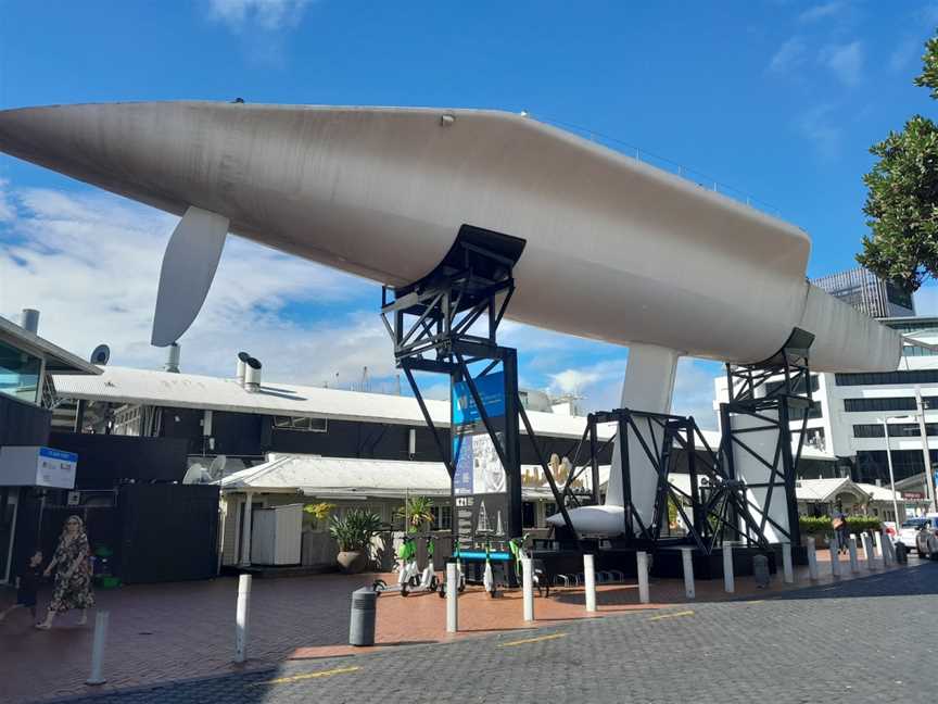 KZ1 Team New Zealand America's Cup Yacht, Auckland, New Zealand