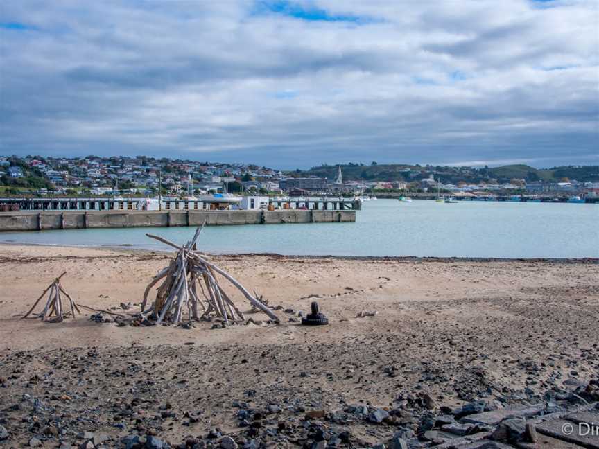 Oamaru Breakwater, South Hill, New Zealand