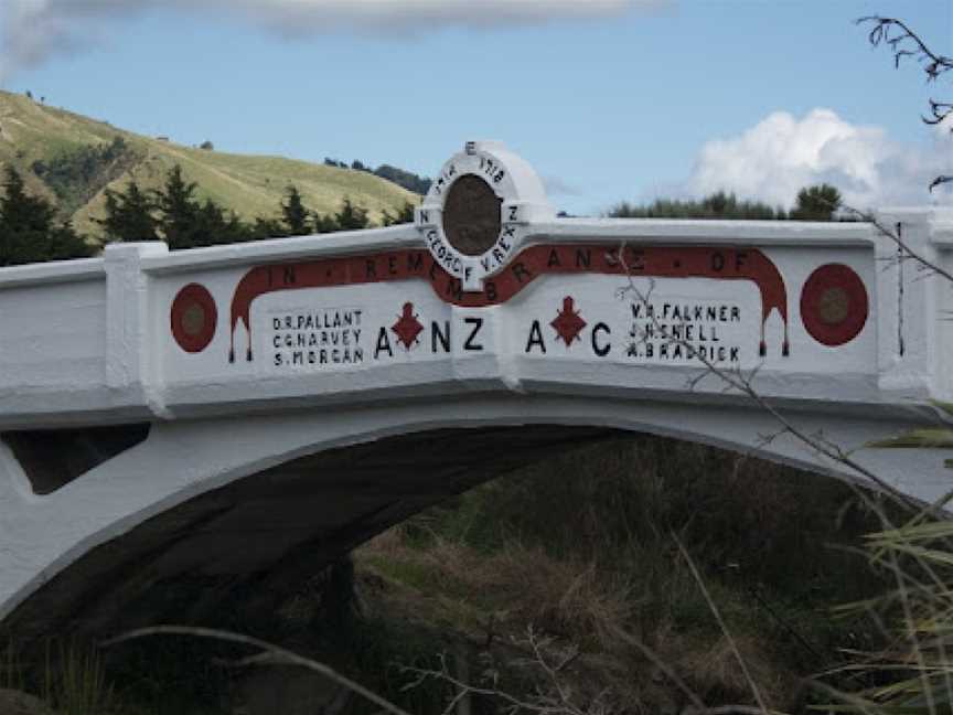 Anzac Bridge, Kaipororo, Eketahuna, New Zealand