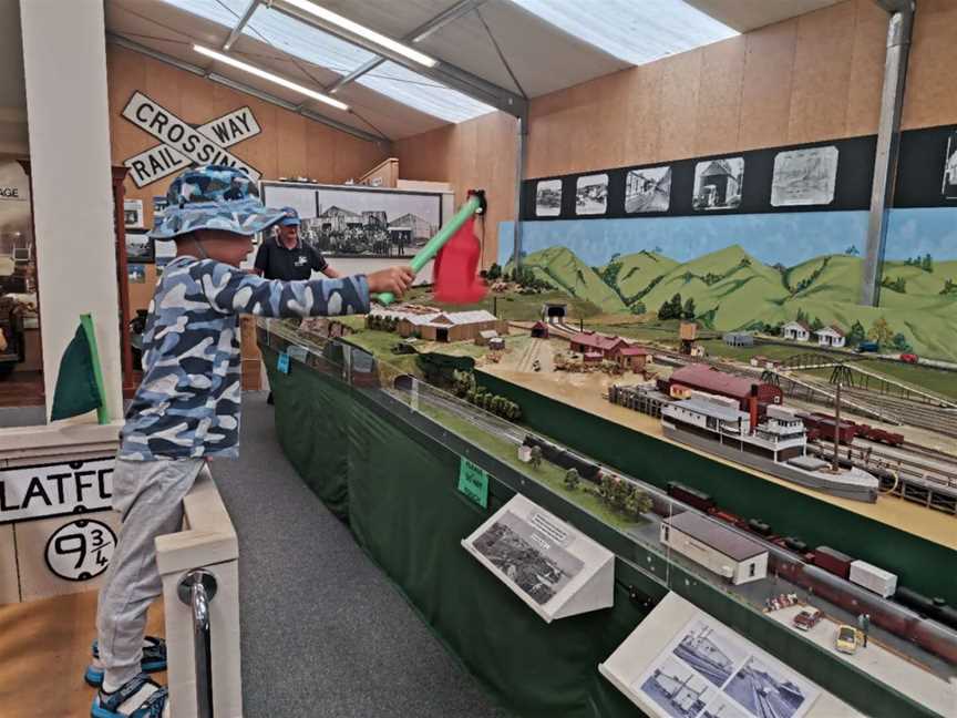 The Helensville Railway Station Museum, Helensville, New Zealand