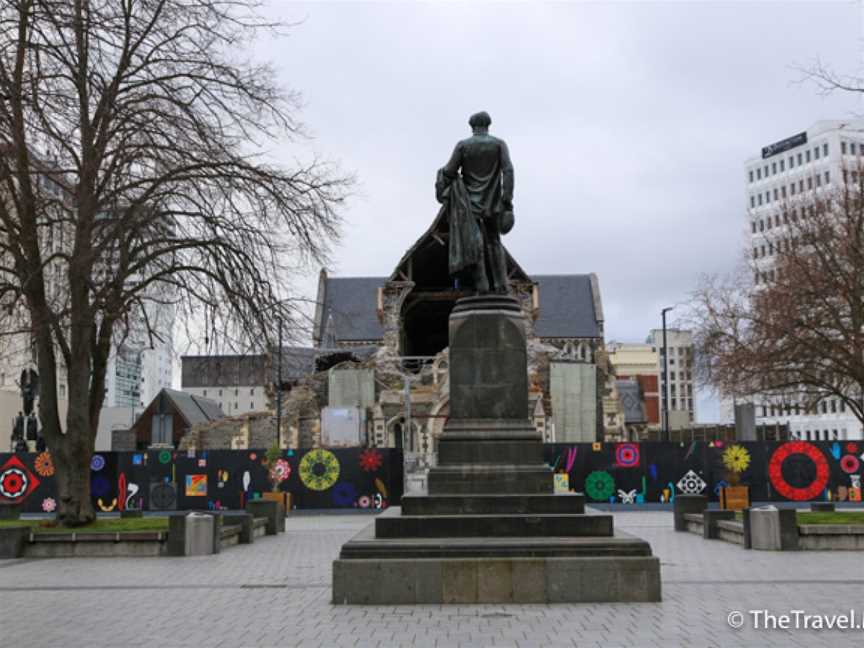 Godley Statue, Christchurch, New Zealand