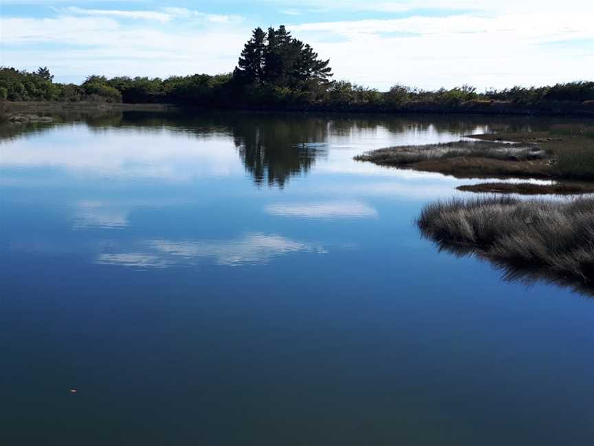 Lost Lagoon Bridge, Westport, New Zealand