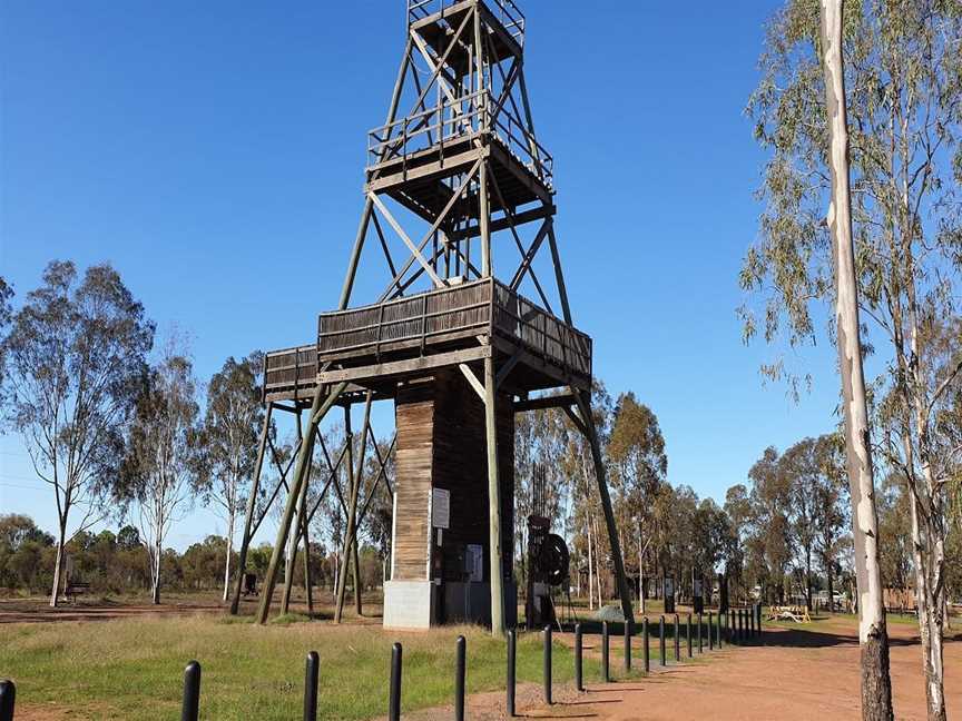 Poppet Head - Cooinda Reserve, Wyalong, NSW