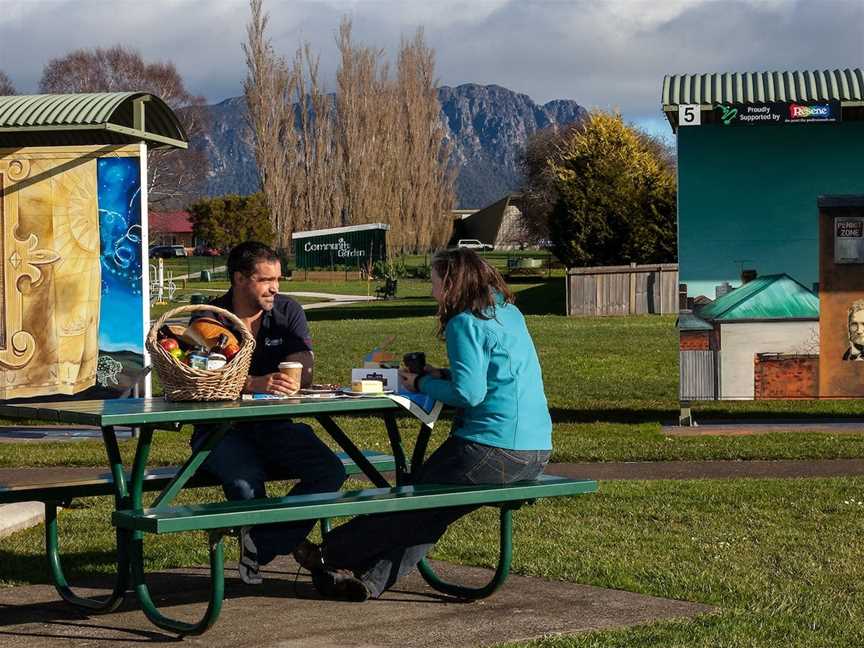 Mural Park, Sheffield, TAS