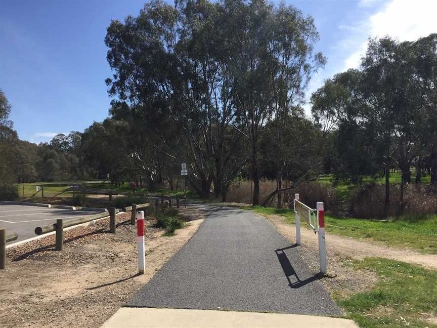 Three Mile Creek shared path, Wangaratta, VIC